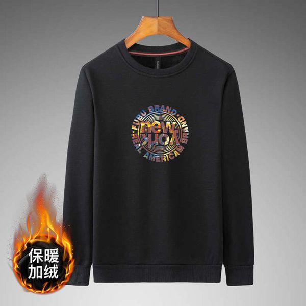 

round cashmere sweater men's neck trendy pullover long sleeve loose sports ins couple's coat winter wear, Gray