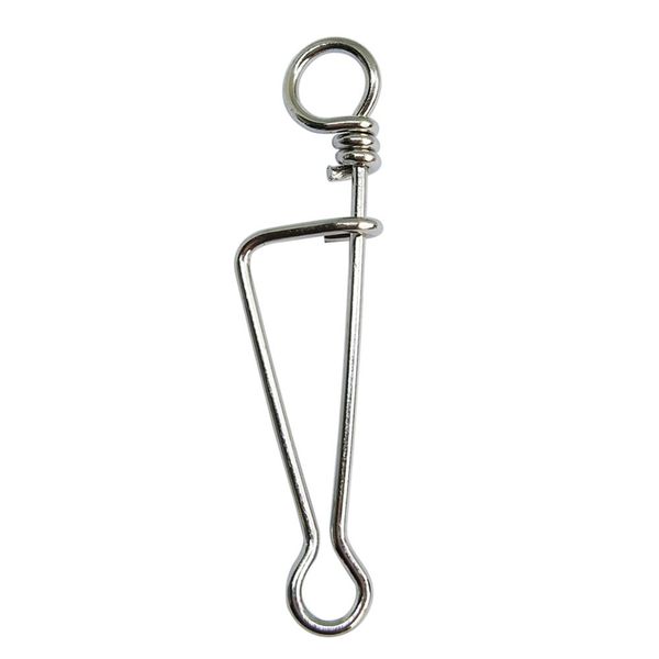 

1000pieces/lot fishing italian snap stainelss steel freshwater fly bass fishing tackle carp ice fishing hook lure connector