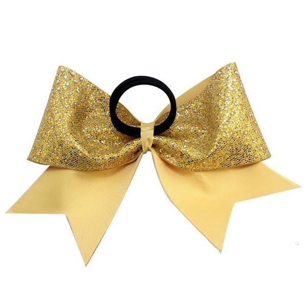 

rhinestone 6 inch hair glitter lovely small cheer bows for girls