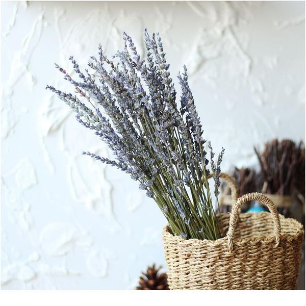 

80pcs lavender natural dried flower bouquet for wedding party decoration diy craft home decor scrapbook lavender bran jllqkc