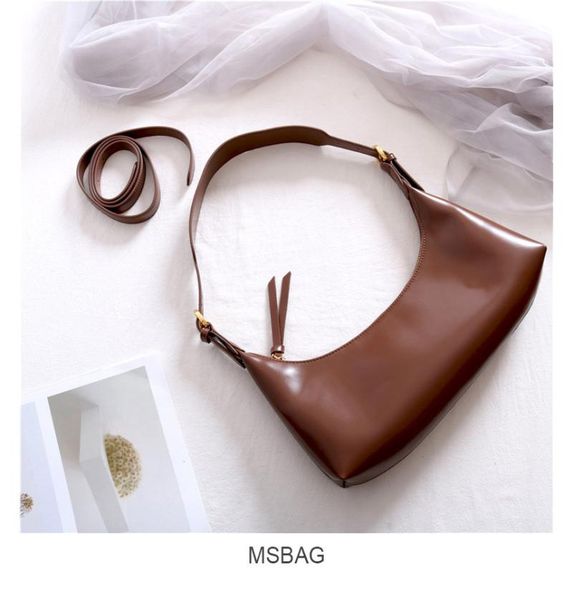 

shoulder bags one should women's bag 2021 retro and fashionable hand-held crossbody leather cowhide