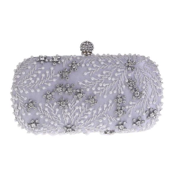 

abera 2020 women handmade beads diamond clutch wallets silk wedding banquet purse fashion party dinner bags drop shipping lxg94