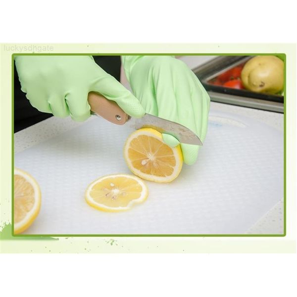 

for cut resistant colorful reusable waterproof household kitchen dish washing laundry cleaning rubber gloves sn1424