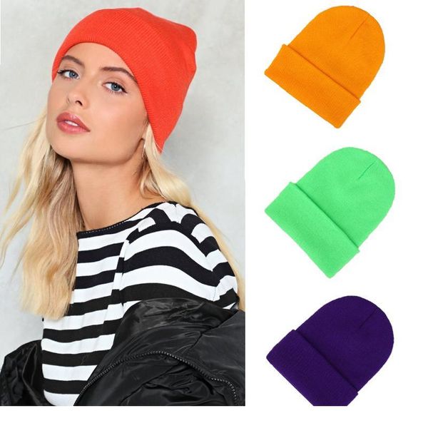 

2020 winter hats for women men new beanies knitted solid cool hat girls autumn female beanie warm bonnet casual cap w jllech