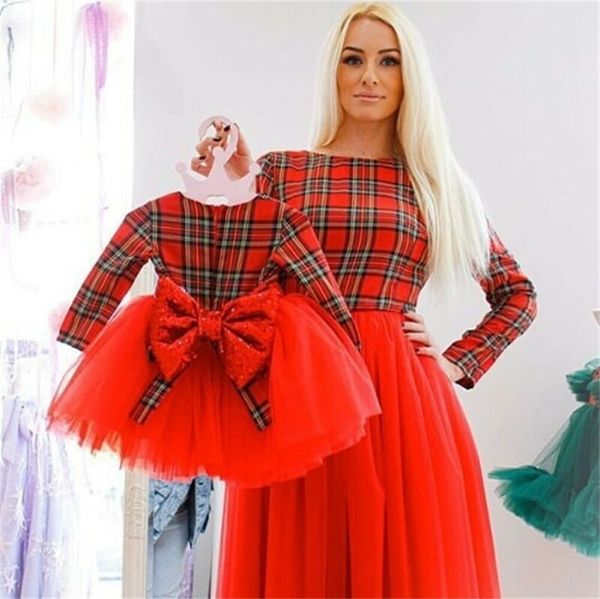 

pudcoco toddler baby kids girls christmas xmas party plaid bowknot tutu es 1-5y, Black;gray