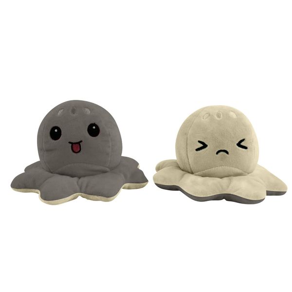 

cute pulpo reversible plush toys jellyfish double sided doll kid christmas gift kawaii plush stuffed toy peluche wmttxt