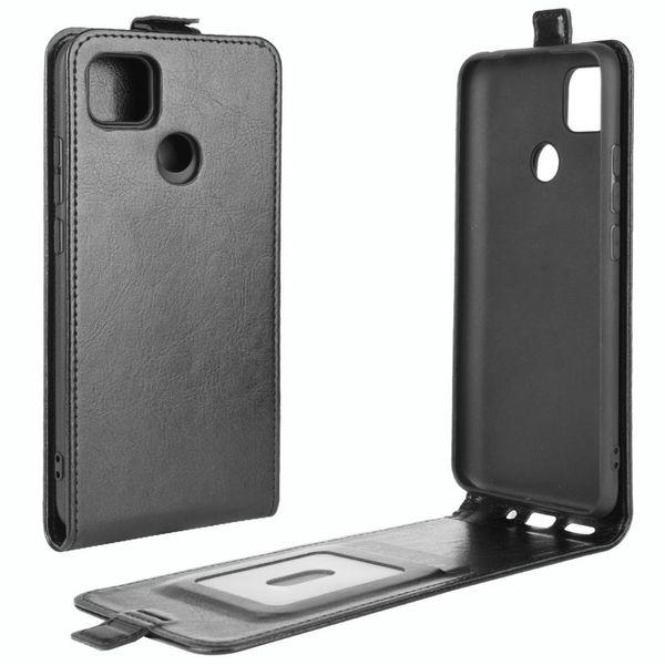 

for xiaomi redmi 9c r64 texture single vertical flip leather protective case with card slots p frame