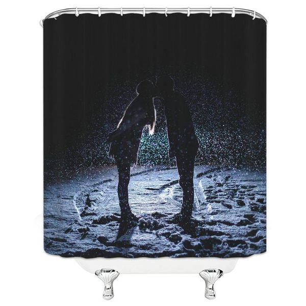 

shower curtains fashion design hanging curtain mildew resistant waterproof eco-friendly polyester fabric bathtub with hooks