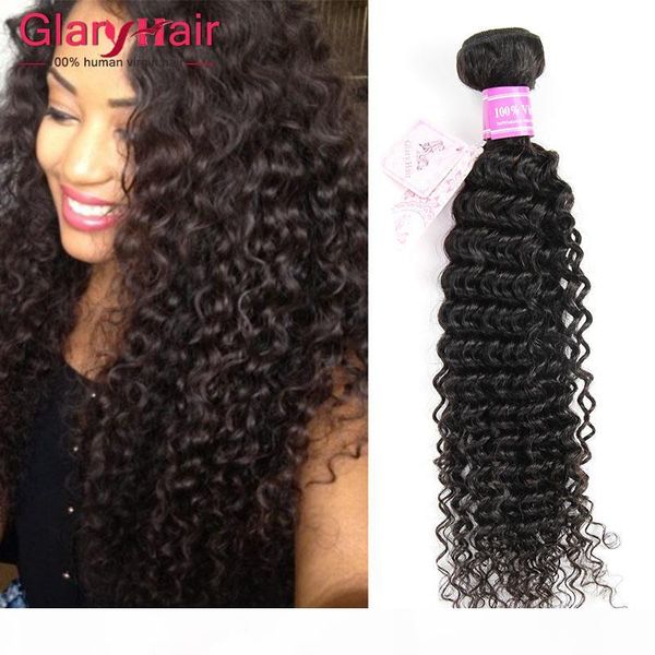 

8a peruvian indian malaysian mongolian cambodian brazilian curly virgin hair weave 4 bundles kinky curly human hair extensions dh gate, Black