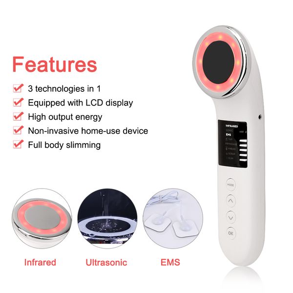 

body skin care 3 in 1 ultrasonic slimming device