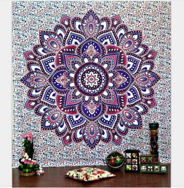

bohemian elephant mandala 3d printing blanket tapestry ins household art fit wall tapestries fashion child beach towel home decor 130*150cm