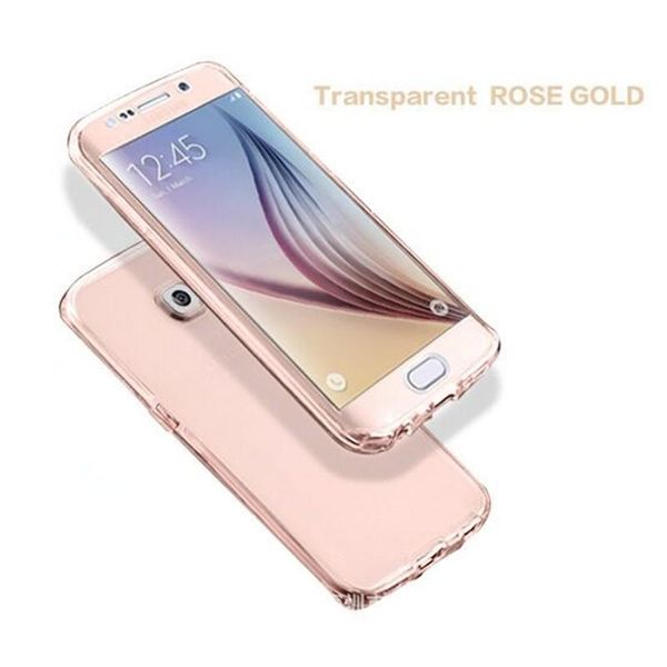 

double sided tpu ultrathin transparent soft case for samsung galaxy s9 s8 plus s7 s6 edge note 9 8 5 4 h sqcfad