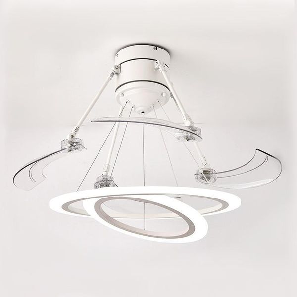 

electric fans ceiling modern creative simple invisible fan light living room dining bedroom1