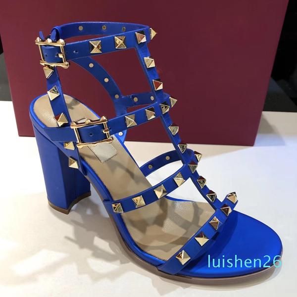 

2020 new arrivals patent leather thrill heels women unique designer pointed dress wedding shoes letters heel sandals 34-41qa13, Black