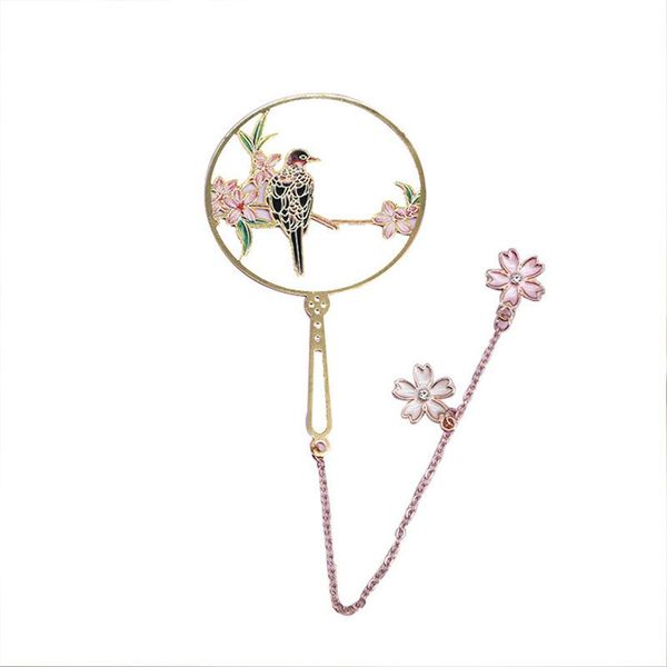 

metal bookmark chinese style color brass tassel retro book mark for teachers gift student supplies gift office school stationery h wmtfob
