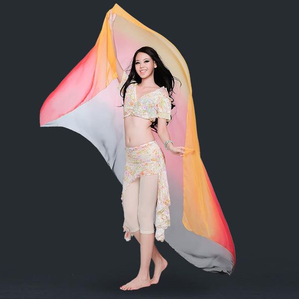 

stage wear women belly dance scarf 240cm* 120cm - 9015, Black;red