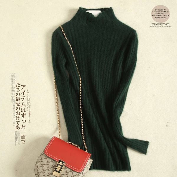 

2021 more women size 100% mink cashmere knitting shirts for ladies fashion colors new pullovers 6 pattern clothes ak58, White;black