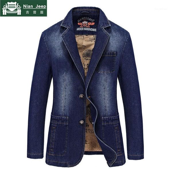 

men's jackets 2021 brand blazer jacket men denim coat winter windbreaker slim fit solid mens plus size m-4xl jaqueta masculina1, Black;brown