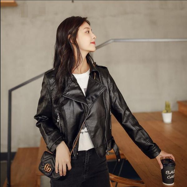 

genuine leather jacket women winter autumn chaquetas mujer 2020 korean montone 100% real sheepskin coat female jackets 20200922, Black