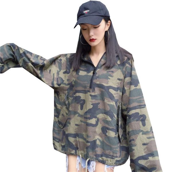 

2020 spring autumn new fashiom women's clothing boutique hooded collar clothes harajuku hip hop female coat yzh406, Black;brown
