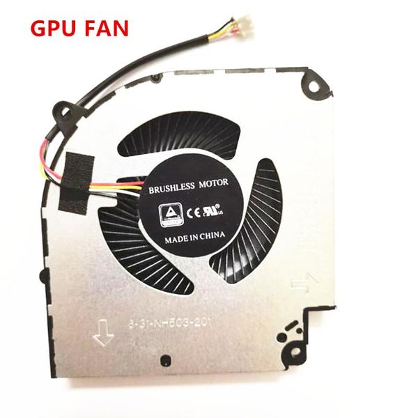

new cpu cooling fan & gpu fan for hasee g7-ct5na g7-ct7na z8-ct7na z8-ct7nt z8-cr7n1 dfs5k221153711, 6-31-nh503-201