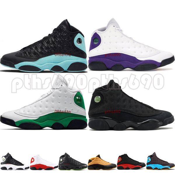 

men basketball shoes reverse he got game cap and gown black island green bred court purple carmelo anthony jumpman 13 13s size40-47