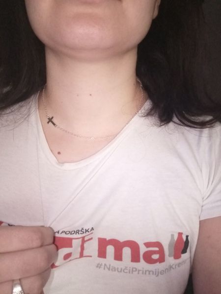 

jewelry fashion cross pendant gold necklace wholesale short chain for women9l7s