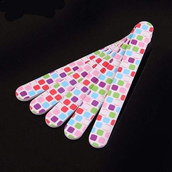 

nail files nagelvijl 2 stks/partij mini mainicure 17.8*2*0.4 cmlengte decoraties duurzaam art patroon buffer and nieuwe crystal na z5y5