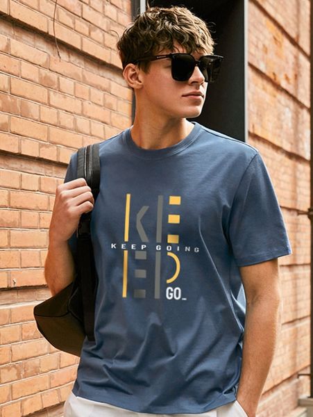 

men letter graphic tee g4ve#, White;black