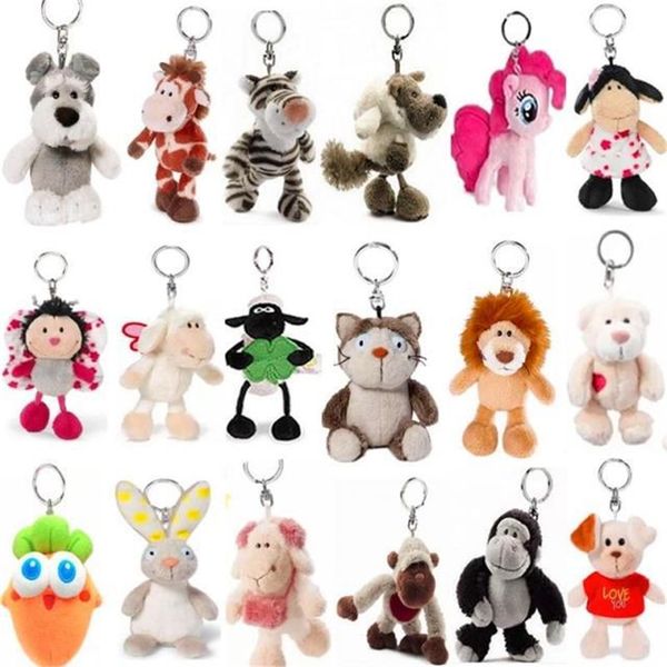 

9-10cm ty beanie boos plush toy keychain soft big eyes baby stuffed animals pendant doll for kids gift