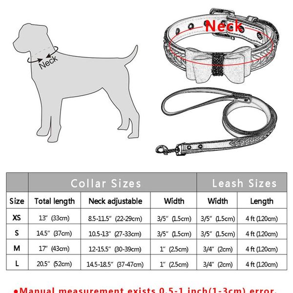 

cute rhinstone small puppy cat dog collar leash set braided bowknot collars lead for small medium dogs chihuahua yorki qylwdo