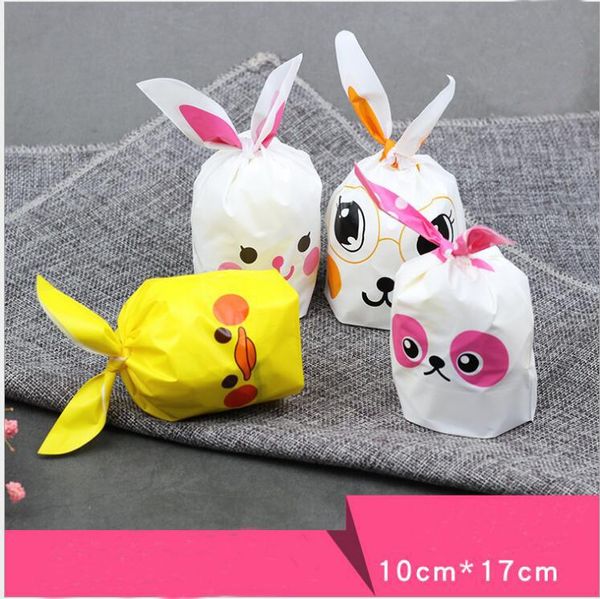 

gift wrap baking packaging creative long ear west point cookie bag candy 50