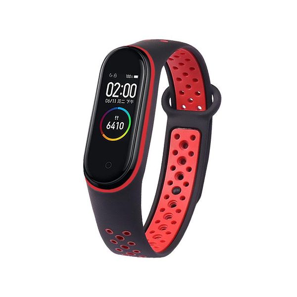

дышащий ремешок для xiaomi mi band 3 4 smart watch wrist wrist m3 m4 plus bracte для xiaomi miband 3 4 miband sharap bbyqgy yh_pack
