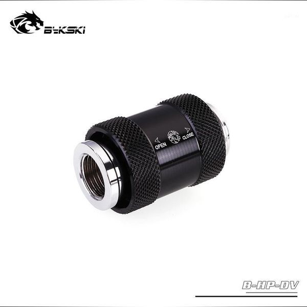 

fans & coolings bykski water valve,computer case cooling loop drain port,water push valve,g1/4",black,silver,red,gold,blue drop ship,b-