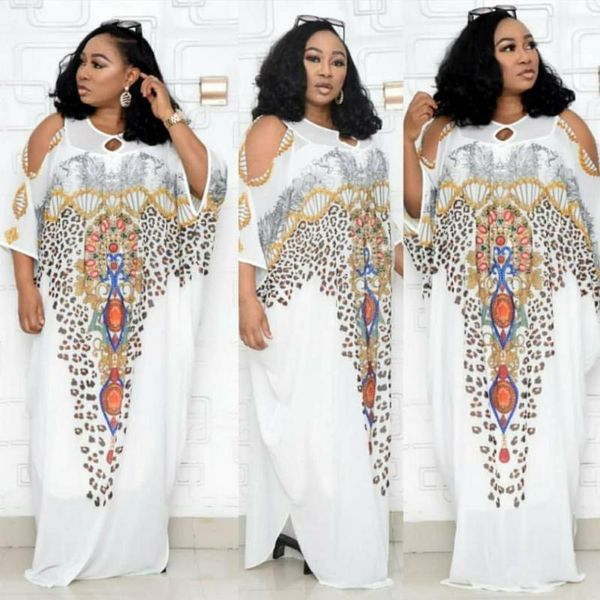 

md two piece set african dress women boubou 2020 south africa print long dresses plus size dashiki chiffon dress kaftan abaya, Red