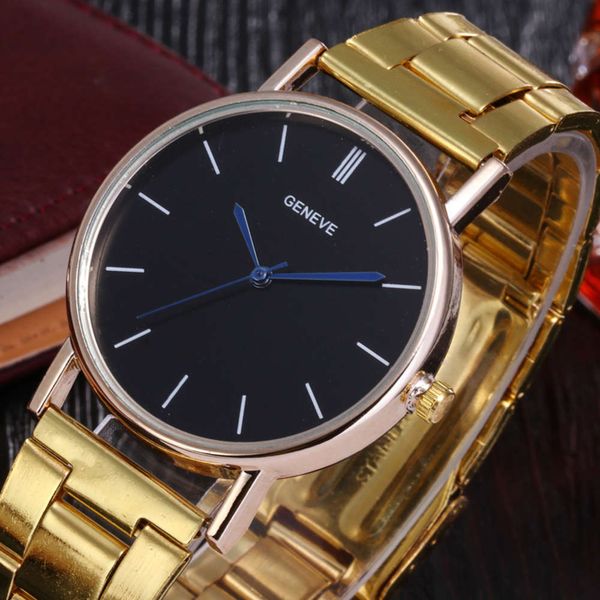 

steel thin simple men's new ultra band watch men's quartz watch gift watch h1h5, Slivery;brown