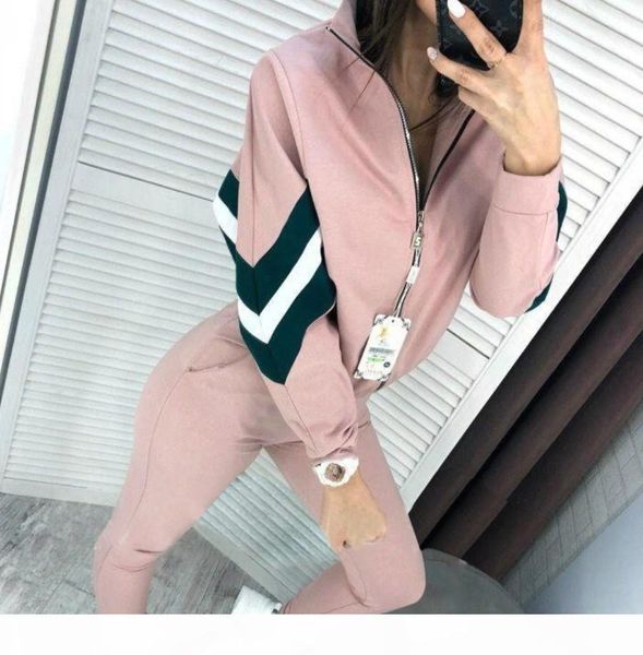 

women clothes two piece sets 2 piece woman set womens sweat suits joggers plus size foreign trade women's new sports and leisure set, Gray
