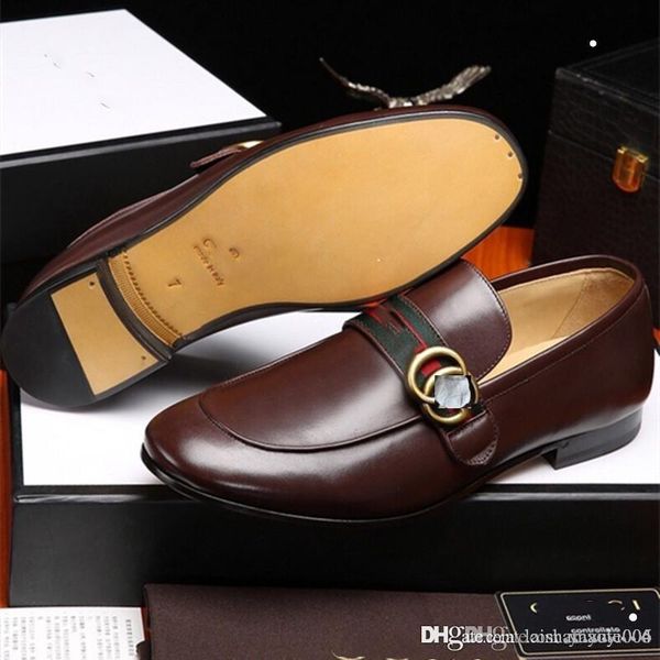 

a5 2022 mens designer dress shoes black brown leather luxury fashion men casual toe prom evening shoe with original box