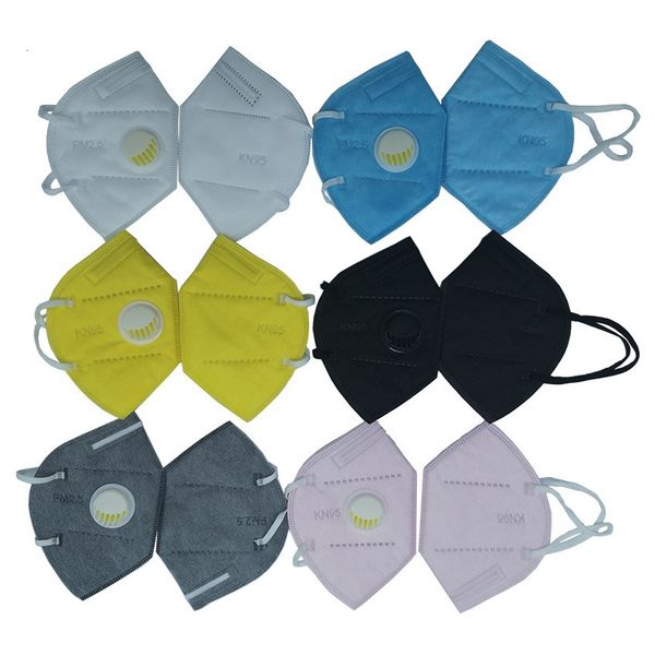 

colors k95 without respirator breathing valve 6 use dhl ups fedex fast ship arrival gb2626-2019 face mask pm2.5 pro