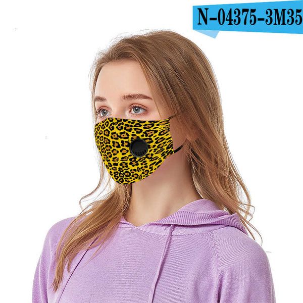 

washing texture 2020 dust-proof printing sunscreen animal cloth mask pm2.5 gasket with breathing valve 7 6ukc