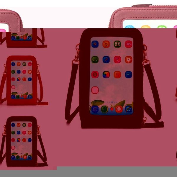 

мода прозрачный crossbody сумка для женщин пресс sn messenger сумка вскользь мобильный телефон