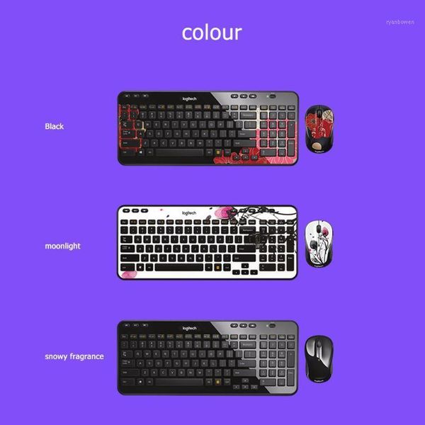 

keyboard mouse combos 365 2.4ghz wireless combo set for office notebook pc lapcomputer silents mute mice keypad set1
