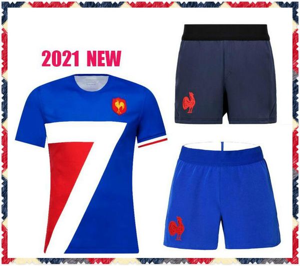 

2020 france rugby jerseys national team rugby shorts league jersey francia maillot camiseta maglia s-5xl trikot camisas kit, Black;gray
