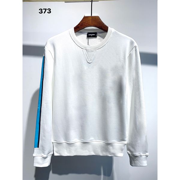 

sweatshirt men street dance skateboard cotton classic embroidery round neck plus velvet fashion hip hop pullover new style2u09a, Black