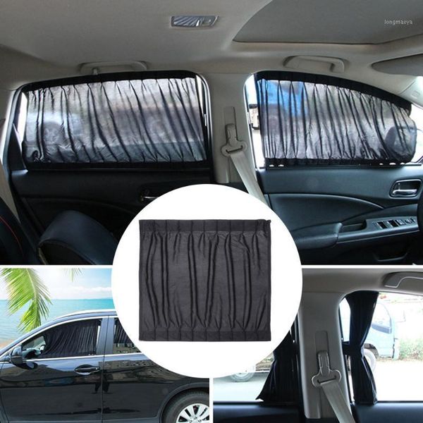 

2pcs car sun shade curtains uv protection side window visor mesh cover universal car side window curtains1