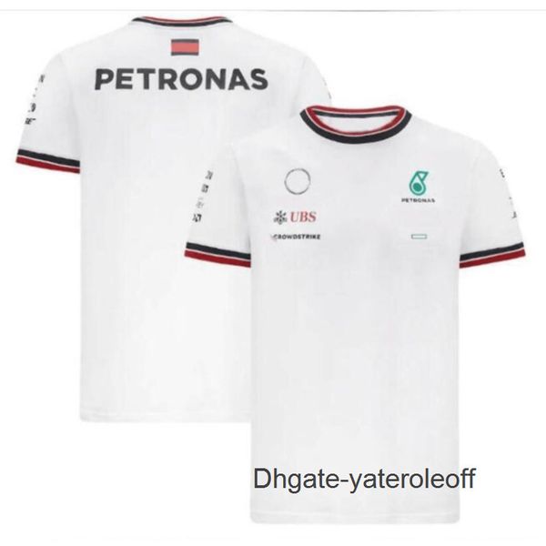 

petronas t shirts men's f1 formula one racing brand shirt mens womens casual short sleeve t-shirts lewis hamilton team work clothes tsh, White;black