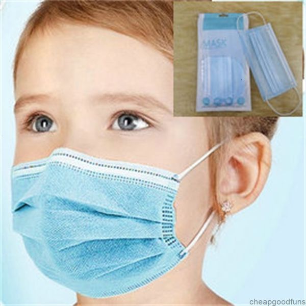 

colorful individual face pack black 3 layers non-woven disposable mask protective mouth and kids reta22