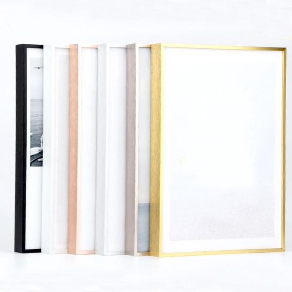 

ss01 size75cm×100cm large big p frame&picture frame made by aluminium alloy only frame no pictures