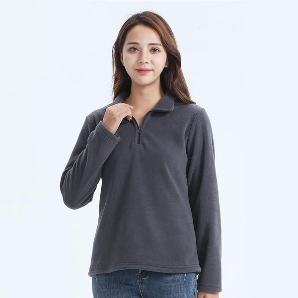 

outdoor shirts autumn winter cashmere women warm windproof cold-proof coat men's bottom coats, Gray;blue