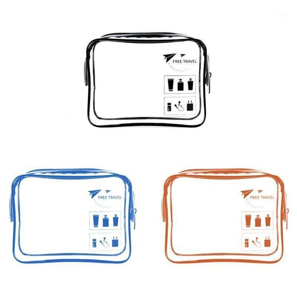 

cosmetic bags & cases transparent travel bag makeup case pouch toiletry organizer1